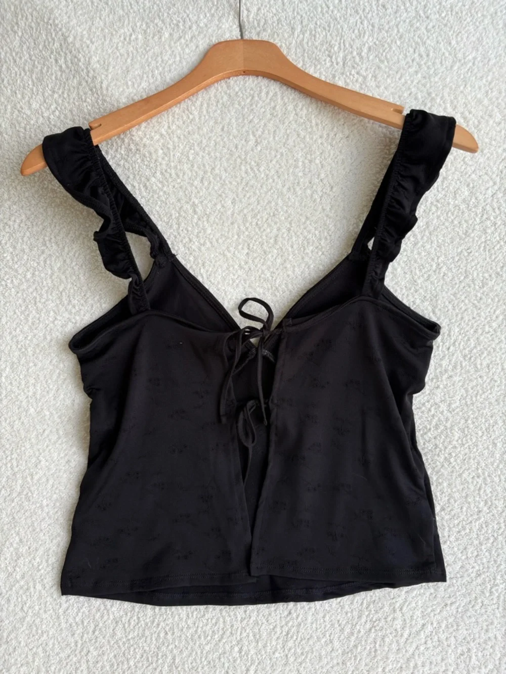 H&M Open Back Ruffle Strap Tank - Picture 7 of 8